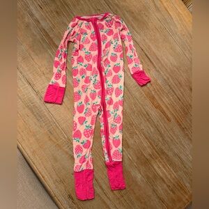 Little Sleepies Sweet Strawberries Zippy